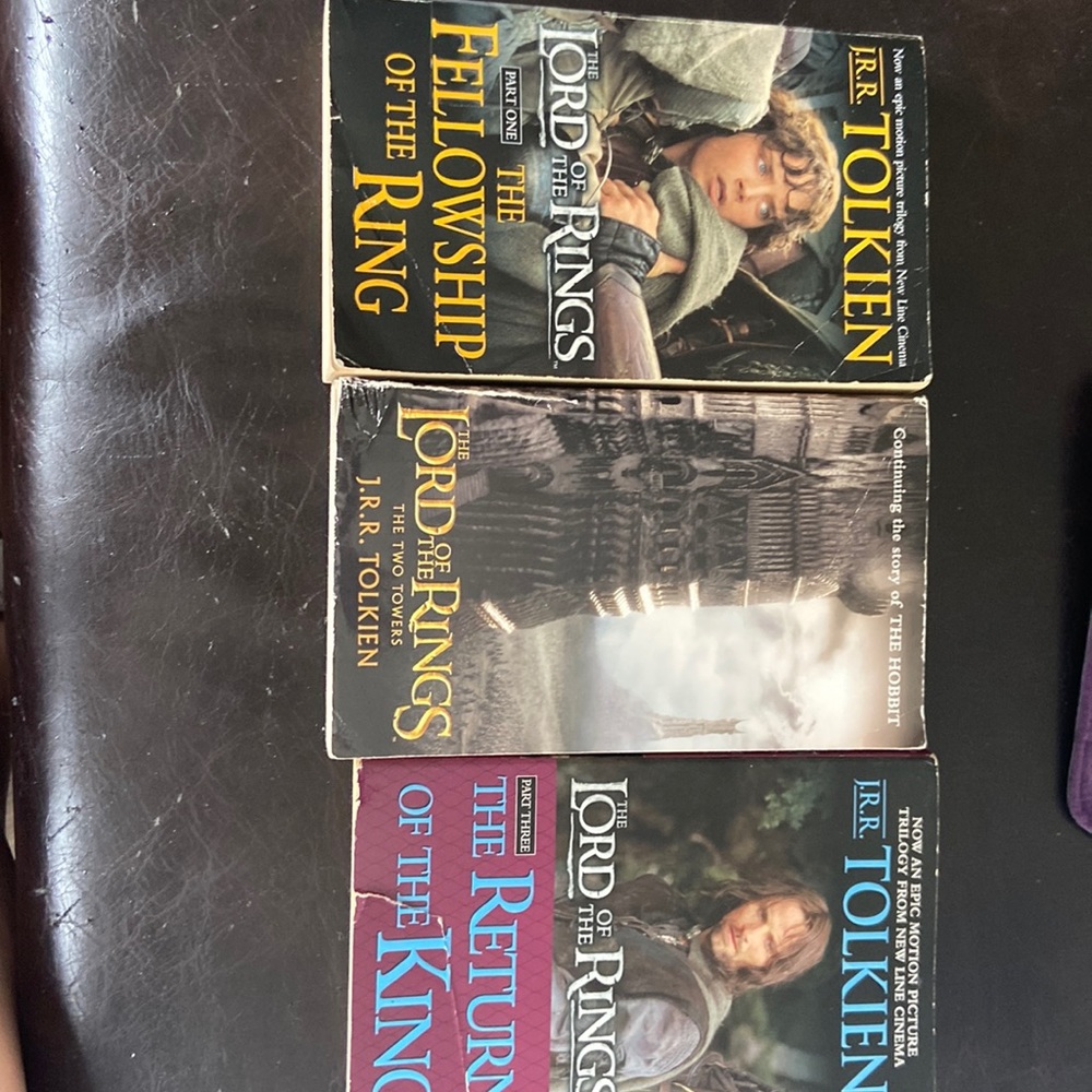 Lord of the Rings book set